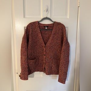 NWT Oversized Knit Sweater / L / Antique Rose